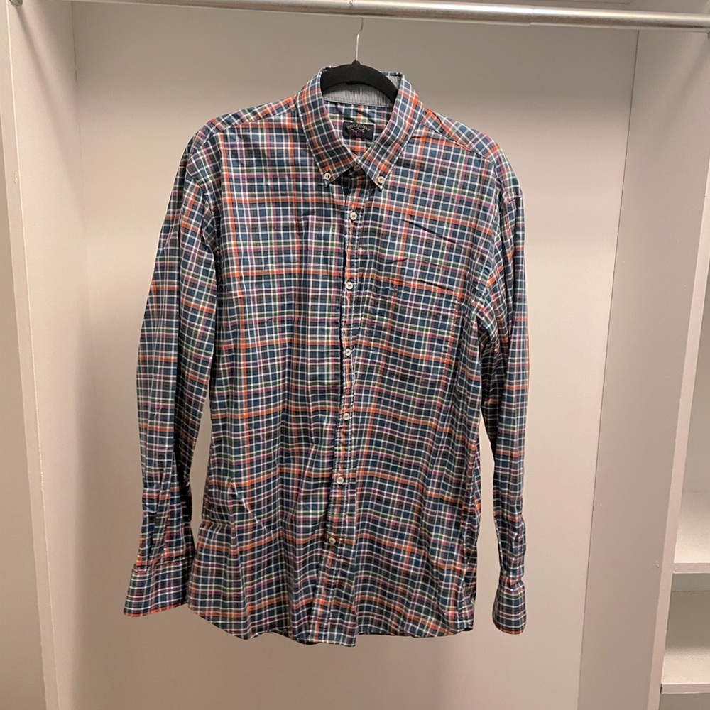 Colorful Mens XL Paul and Shark button down